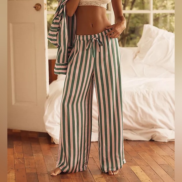 Anthropologie Other - Anthropologie Lyrebird Silky Pajama Pants